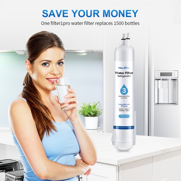 Filter Pro 3 Replacement Refrigerator Water Filter for EDR3-RXD1 4396841 4396710 - Picture 9 of 9